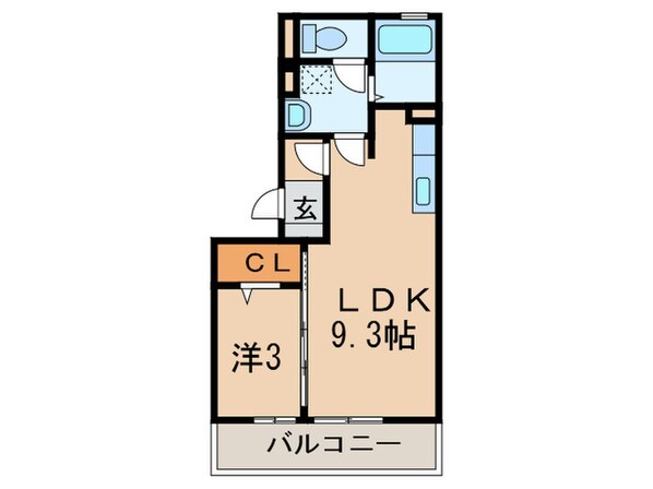 ｱｳﾞｪﾆｭｰ西神原の物件間取画像